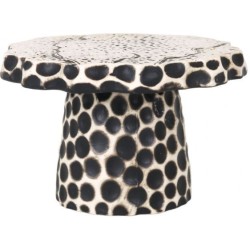 Plato degustación con pie decoración Teide Ø9x5cm_P997054 (6 unidades)