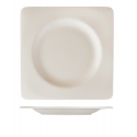 Plato hondo cuadrado porcelana Blanco Glubel Square 22,8x22,8 cm. B'GHEST 01170059 (6 unidades)