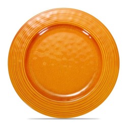 Plato presentación melamina naranja Ø28 cm. PUJADAS P22839 (1 unidad)