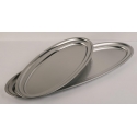 Stainless steel oval tray 18% Special dimensions for fish: 80x 30 cm. INOXIBAR 18084 (1 piece)