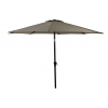 Parasol terraza Dralon en color taupe 250x250 cm Grosfillex 47 021 181