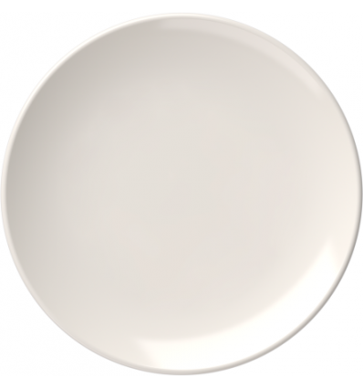 Plato llano porcelana blanca bone china "Lona". Ø 27 cm. ID Fine 10000-111027 (6 unidades)