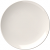 Plato llano porcelana blanca bone china "Lona". Ø 27 cm. ID Fine 10000-111027 (6 unidades)