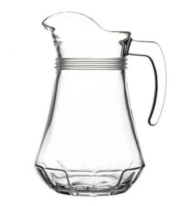 Glass water jug 1.3L Casablanca PASABAHCE 43614