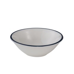 Bols Hondo Bone China ID Fine Lona Ø 16 cm: Elegancia y Capacidad. Set de 12 