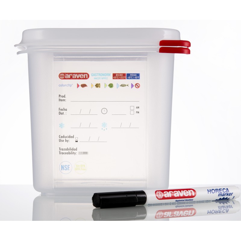 Contenedor Hermético de Polipropileno Araven 03022 - Protección Avanzada para Alimentos