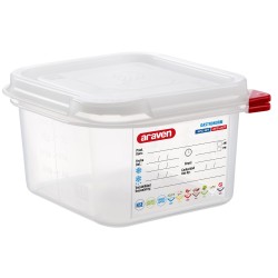 Araven Polypropylene Hermetic: 1.7L, Grastronorm 1/6
