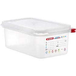  Hermético Polipropileno Araven 03027: 2,8L, Grastronorm 1/4