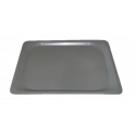 Bandeja fastfood estratificada gris. 38 x 27 cm. (1 unidad)