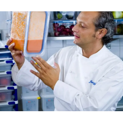 Tapa Hermética Araven 09855 para GN 1/2