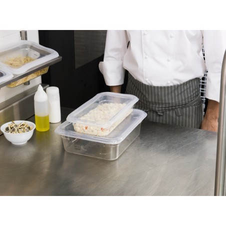 Tapa Universal de Silicona para GN 2/3 - Conservación Óptima de Alimentos