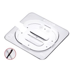 Tapa de apoyo universal GN 1/6 (176x162 mm) - Araven 84018