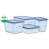 ARAVEN 07768 HERMETICO SIN BPA GN 1/4. 26.5X16.2X10 CM. 2.2 L.