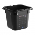 ARAVEN 47798 PLATEAU SANS BPA GN1/6 150MM 2,1L NOIR