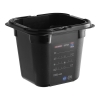 ARAVEN 47798 CUBETA SIN BPA GN1/6 150MM 2,1L NEGRA