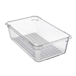 Cubeta perforada de policarbonato GN 1/1 (530x325 mm) Altura 150 mm. 17,5 L