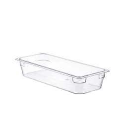 Cubeta basic de policarbonato GN 2/4 (530x162 mm) Altura 100 mm. 5,7 L