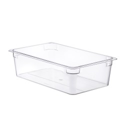 Cubeta basic de policarbonato GN 1/1 (530x325 mm) Altura 150 mm. 20 L.