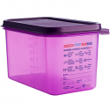 Hermético de polipropileno Antialérgenos Sin BPA GN 1/3 (325x176mm) Altura 150mm. 6L. Araven 61393