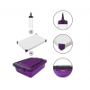 Kit antialérgenos (cubeta con tapa+dosificador salsas+tabla de corte) Araven 68001