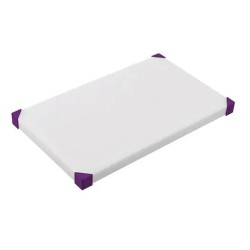 Tabla de corte de polipropileno antialérgenos sin BPA 504x304 mm.