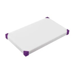 Tabla de corte de polipropileno antialérgenos sin BPA 604x404 mm.