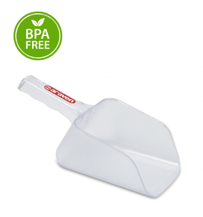 Pala libradora de policarbonato 18 cl SIN BPA (250x80x55 mm). Araven 9457
