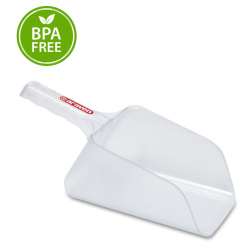 Pala libradora de policarbonato 190 cl SIN BPA (330x150x140 mm). Araven 9469.