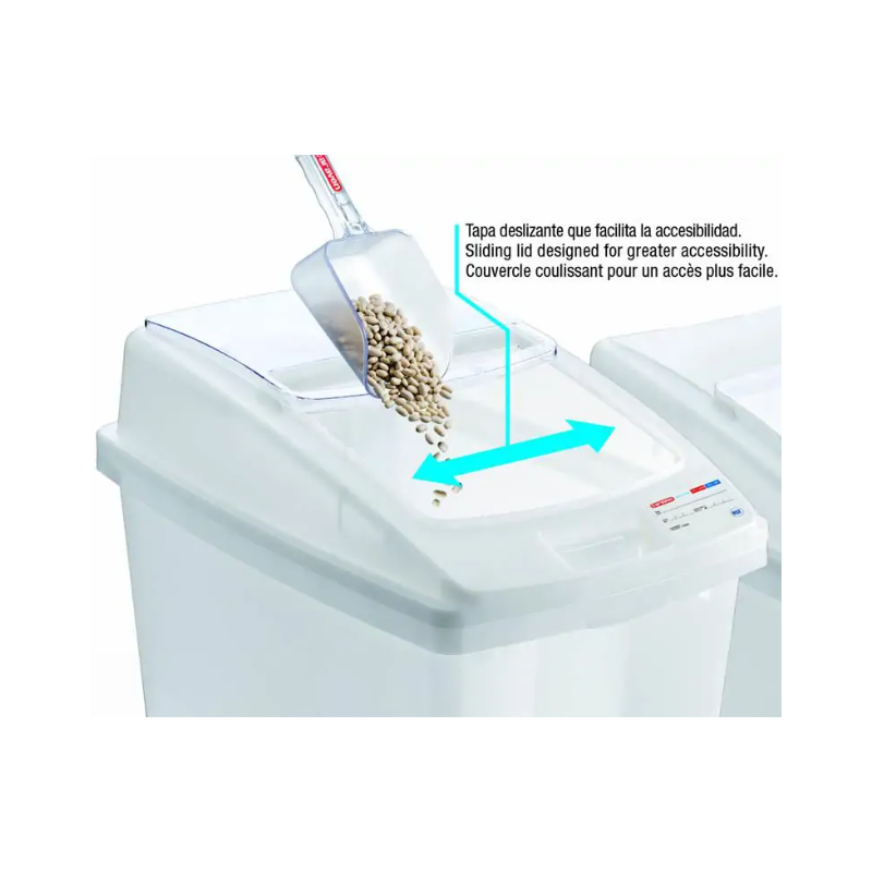 Dispensador a granel polipropileno Sin BPA 80L - Araven 919.