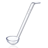 Cacillo transparente para buffet 21,6cm.Capacidad: 25ml. Araven 91700