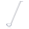 Cacillo transparente para buffet 21,6cm.Capacidad: 25ml. Araven 91700