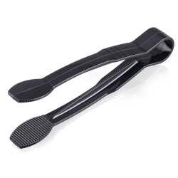 Pinza plana policarbonato negra 23cm. Araven 41706.