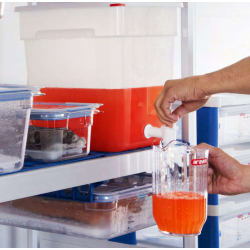 Grifo para líquidos de policarbonato 18L. Araven 1368.