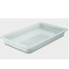 Cubeta sin tapa GN 1/1 (530x325x65 mm) polietileno Libre de BPA blanco. 9L. Araven 282