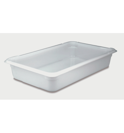 Bucket without lid GN 1/1 (530x325x100 mm) white BPA-free polyethylene. 13L. Araven 283