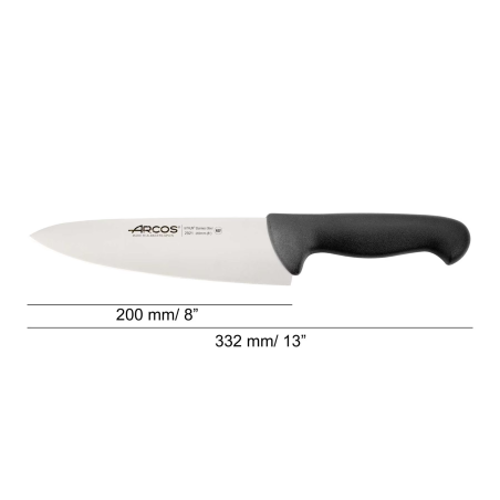 Cuchillo Cocinero robusto y versátil de 20cm Arcos