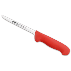 Cuchillo deshuesador rojo fino 16cm Arcos