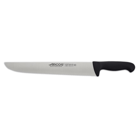Cuchillo pescadero negro 35cm Arcos