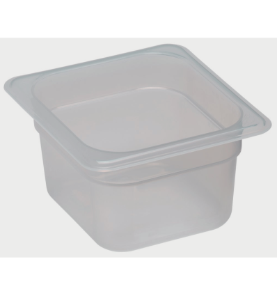 Cubeta de polipropileno GN 1/6 (162X176 mm) Altura 100 mm.1.5L. Cambro 64PP-190