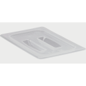 COUVERCLE POLYPROPYLENE GN 1/4 AVEC POIGNEE BLANCHE TRANSLUCIDE CAMBRO 40PPCH-190