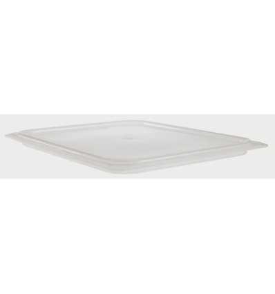 Tapa hermética GN 1/2 - 26.5 x 32.5 cm - Blanco translúcido CAMBRO 20PPCWSC-190