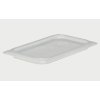 Tapa hermética GN 1/4 - 16.2 x 26.5 cm - Blanco translúcido CAMBRO 40PPCWSC-190