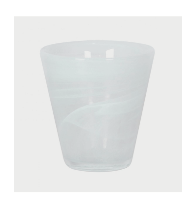 Vasos bajos blancos SIRTAKY 28cl Ø9.5x10 cm 12 unidades V638024A