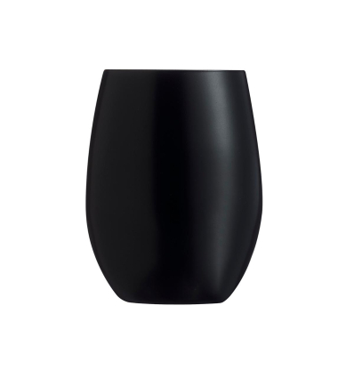 Vasos altos negros HOBSTAR 47.5cl 8.3x 15 cm 12 unidades V762928396