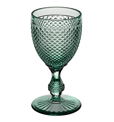 Copas transparentes con relieve "diamantes" BICOS 28cl Ø8.8x17cm (4 unidades) VISTA ALEGRE 49000000