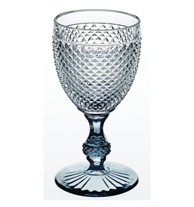 Copas transparentes con relieve "diamantes" BICOS 28cl Ø8.8x17cm (4 unidades) VISTA ALEGRE 49000000