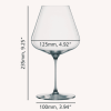 Burgundy Wine Glasses 96cl Ø12.5x23.5 cm. DEFINITION SPIEGELAU 1350300 (6 units)