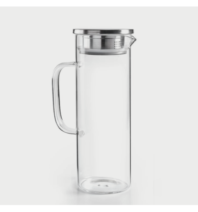 Jarras de borosilicato 1.1L Ø8x24 cm. IBILI 626011 (6 unidades)