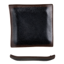 THERLAMIN BANDEJA MELAMINA BORDE MARRON 28X11X2 CM