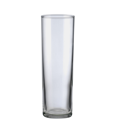 Vasos de tubo altos TUVITO 27 cl Ø5.5x16.3 cm. VICRILA V4871 (24 unidades)